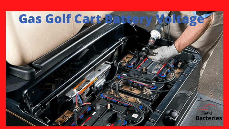 Gas Golf Cart Battery Voltage